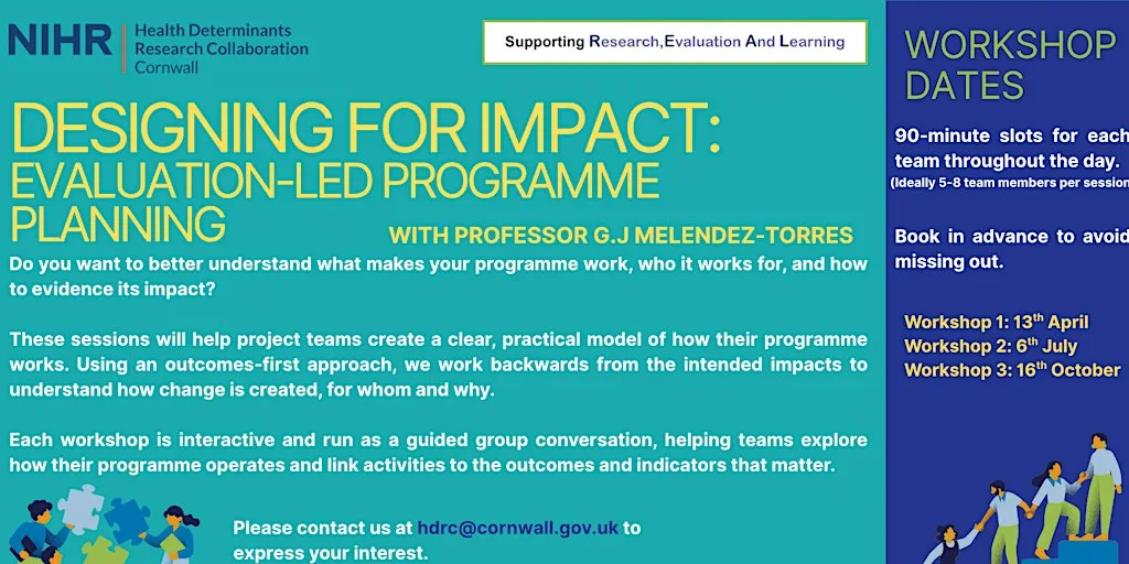 Designing for Impact: Evaluation-led Programme Planning Workshop