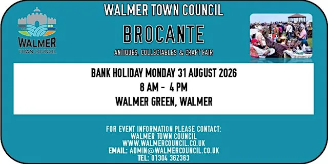 Brocante (Antiques, Collectables and Crafts) Fair at Walmer Green