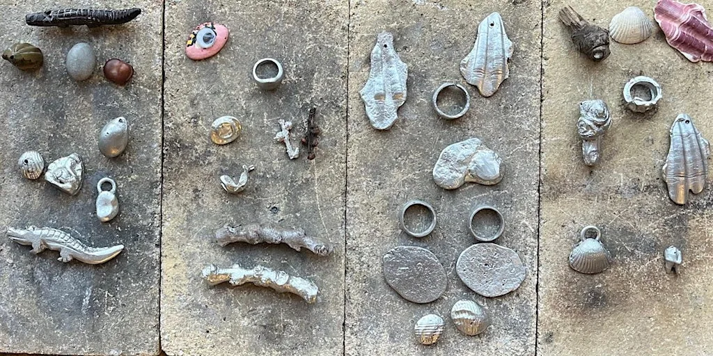Sand Casting in Pewter with Anna Watson at Phoenix Art Space