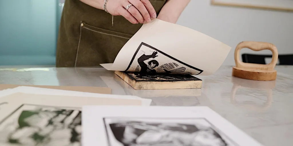 Introduction to Linocut: Bold Horizons: Summer Lino Cutting at Shrewsbury Library