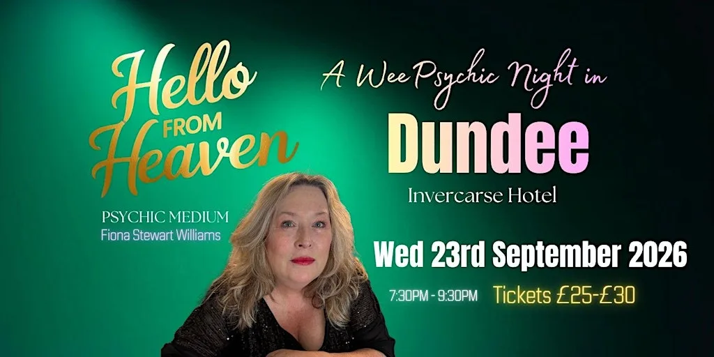 A Wee Psychic Night in Dundee - Hello from Heaven at Invercarse Hotel Dundee, Best Western Signature Collection