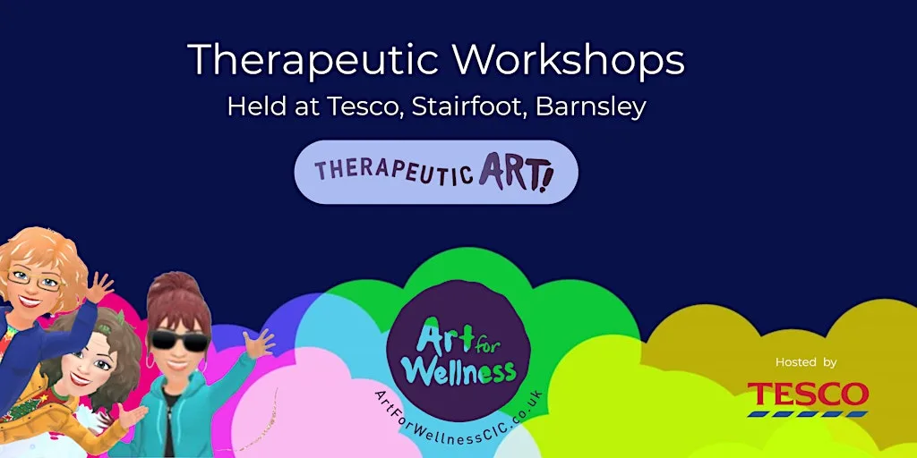 Therapeutic Art at Tesco Extra - Community Workshop