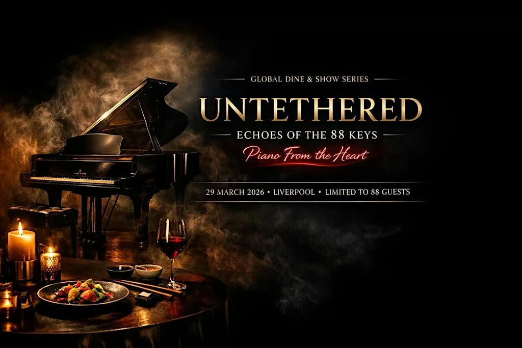 UNTETHERED | ECHOES OF THE 88 KEYS - PIANO FROM THE HEART - DINE & SHOW