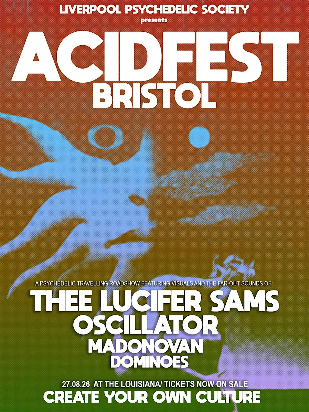 ACIDFEST BRISTOL feat. Thee Lucifer Sams, Oscillator & more at The Louisiana