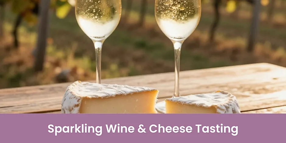 Sparkling Wine & Cheese Tasting 14/11/2026
