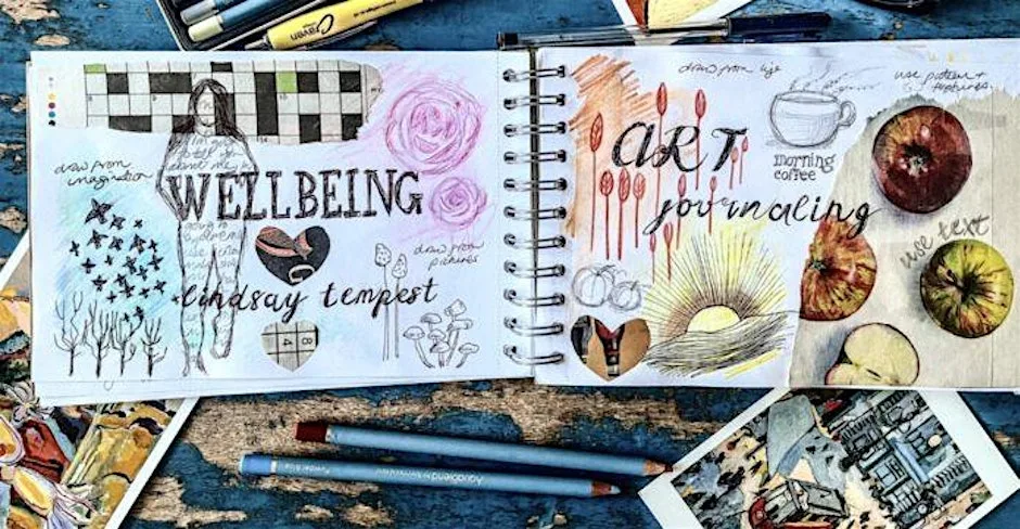 Let's Create Lounge: Art Journaling for Wellbeing at West Bridgford Young People Centre
