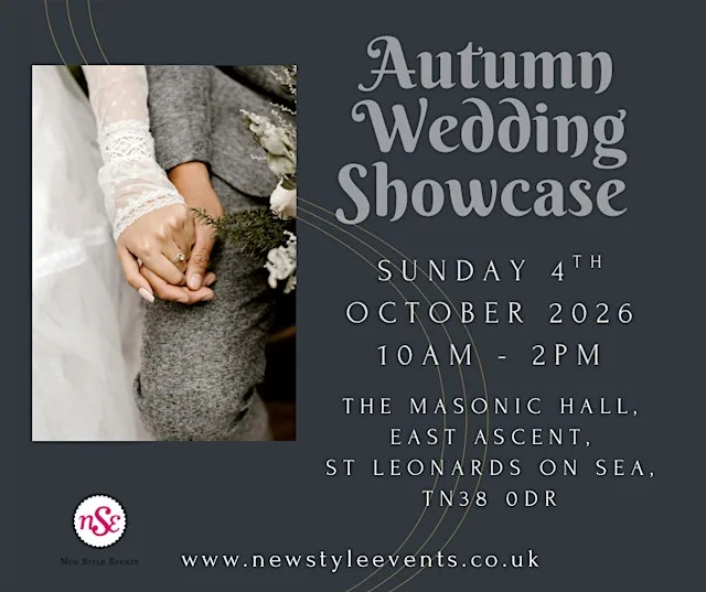 Autumn Wedding Showcase Masonic Hall at The Masonic Hall St Leonards