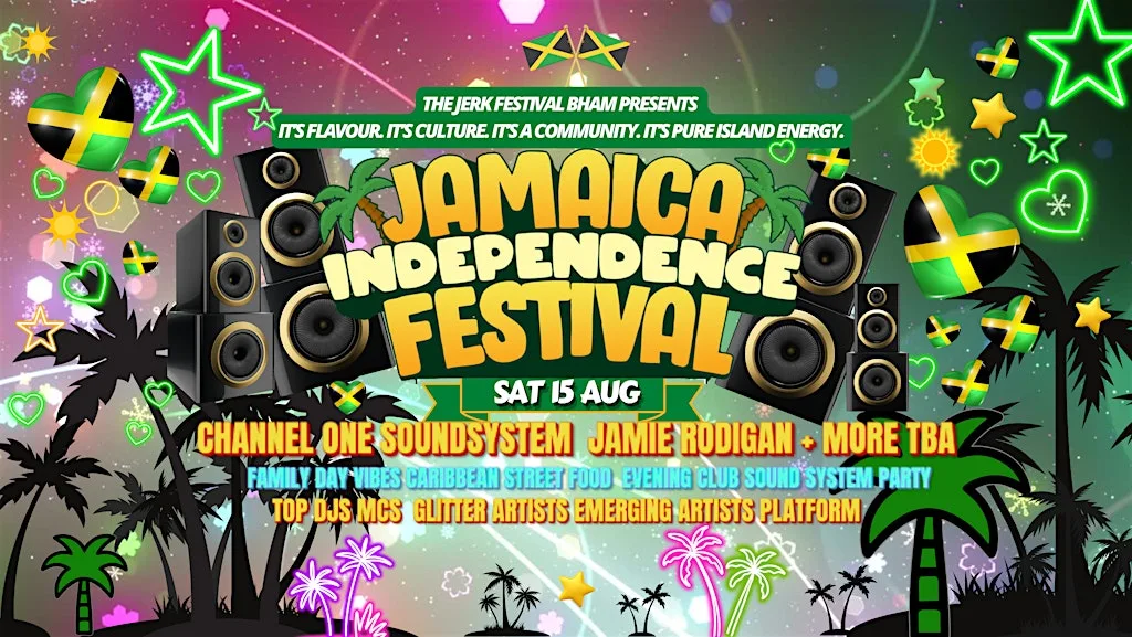 Jerk Festival Birmingham 2026: Jamaica Independence (August 15)