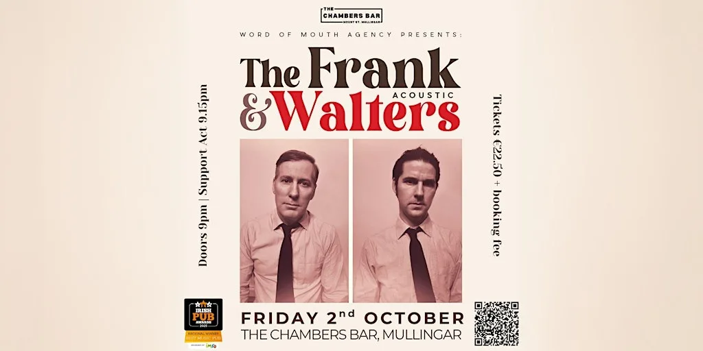The Frank & Walters Acoustic at The Chambers Bar