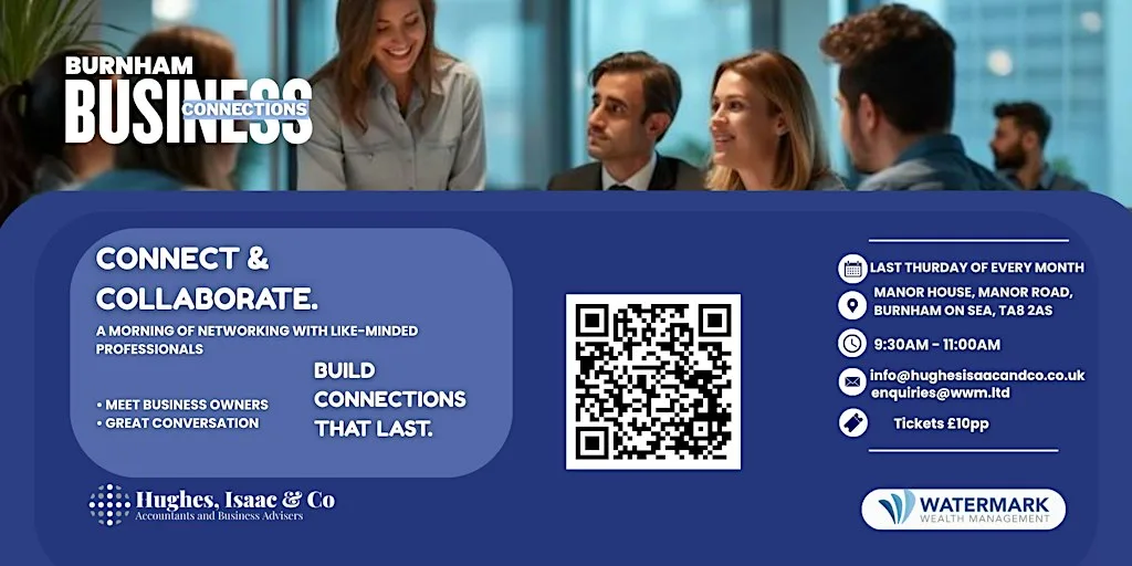 Burnham Business Networking at Watermark Wealth Management Limited