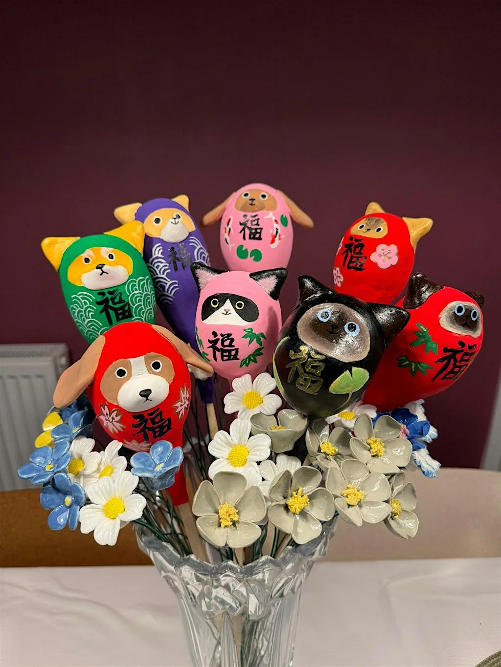 Make Your Daruma Cat/Dog Bouquet at WRAP- Coworking, Meeting Rooms & Offices