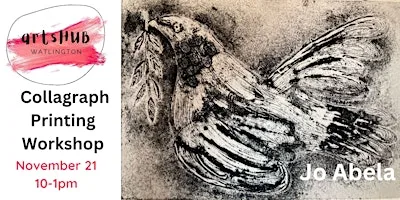 Collagraph Printing Workshop with Jo Abela at artsHUB @ Watlington Methodist Church