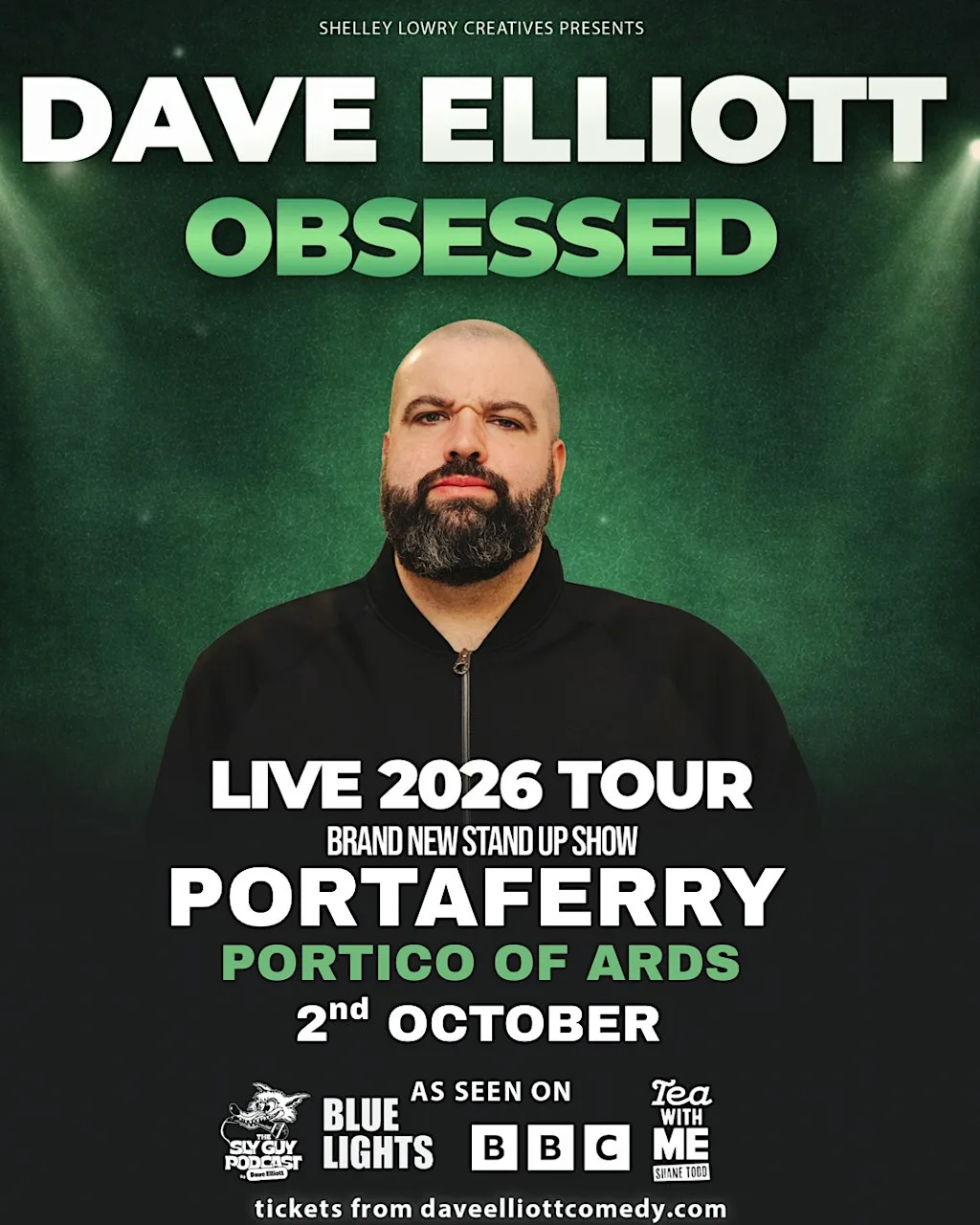 Dave Elliott: OBSESSED at Portico of Ards