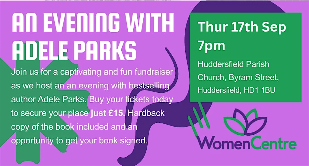 An evening with Adele Parks MBE at St Peter's Parish Church, Huddersfield
