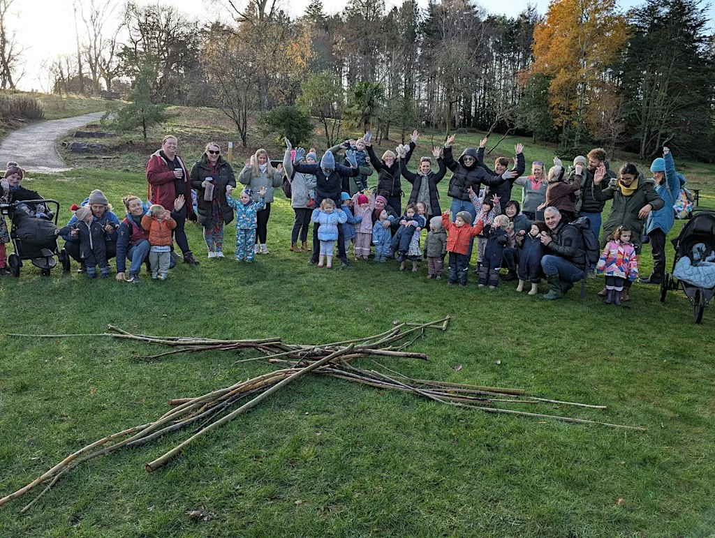 Little Oaks Early Years Group at St Andrews Botanic Garden