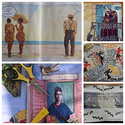 Palette @ Palate presents : Old Cards, New Art