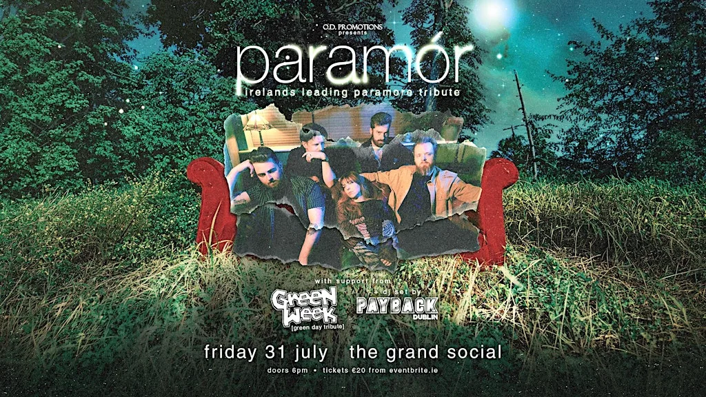 PARAMÓR | Irelands Leading Paramore Tribute | The Grand Social at The Grand Social