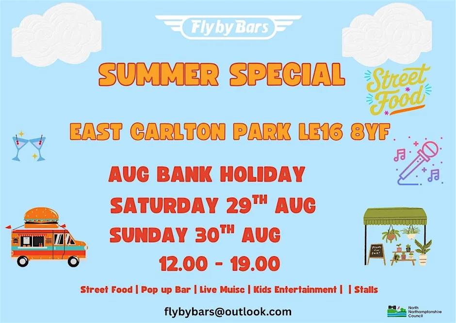 Summer Special Aug Bank Holiday at East Carlton Park