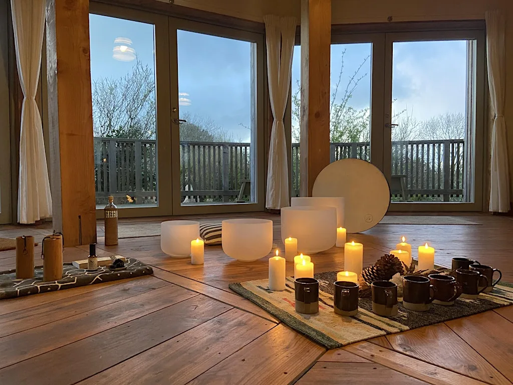 THE BURNING HEART ~ Crystalline Sound Bath & Cacao Ritual at St Ives Community Orchard