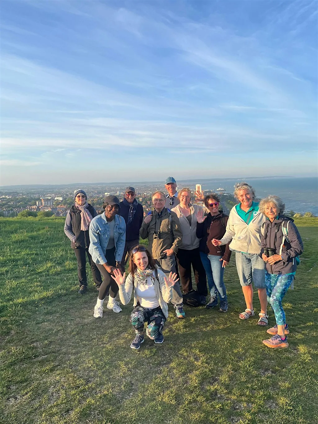 Evening group walk to Beachy Head