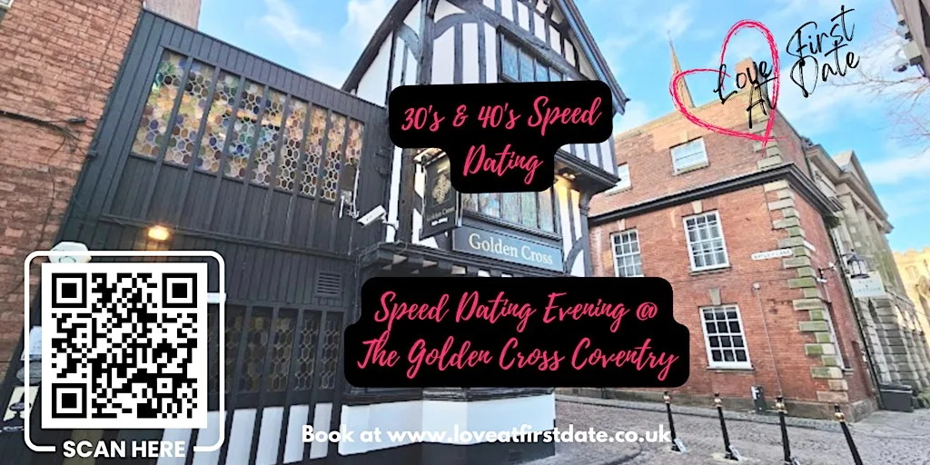 30's & 40's Speed Dating Evening in Coventry at Golden Cross