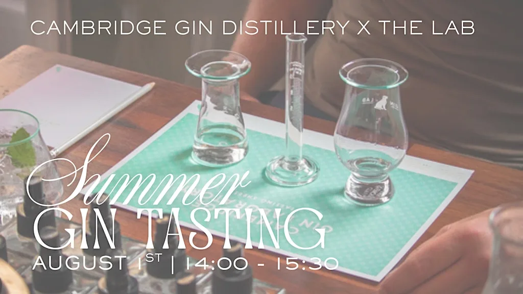 Summer Gin Tasting Experience: Cambridge Gin Distillery X The Lab at The LAB