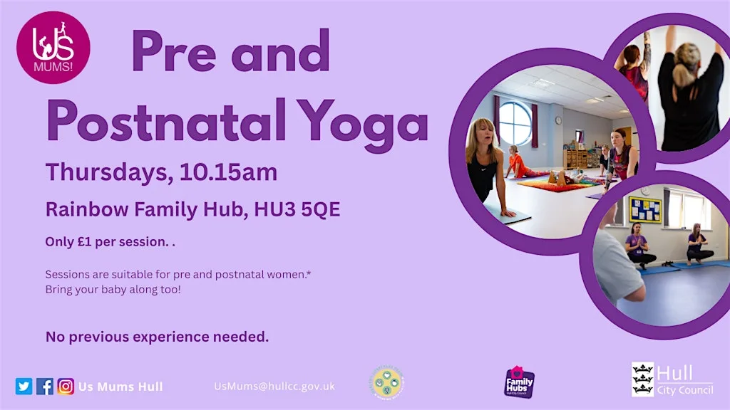 Pre and Postnatal Fitness Yoga (West) at The Rainbow Children's Centre