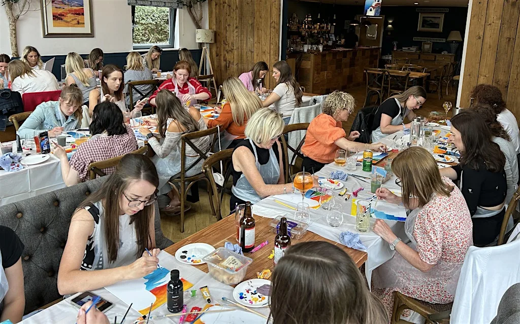 'Canny Canvasses' Painting Workshop at Craft and Coffee