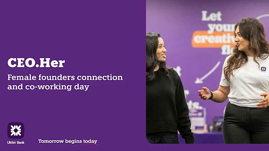 CEO Her: Exclusive Christmas Cocktail Hour at Ulster Bank Entrepreneur Hub