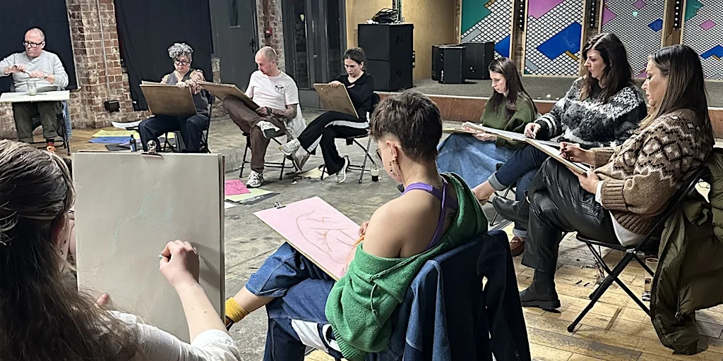 Life Drawing with HOP at Headrow House Leeds at Headrow House