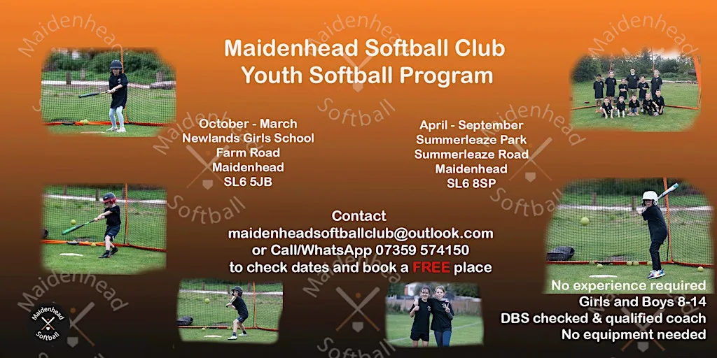 Spring/Summer Junior Softball Sessions 8-14yr