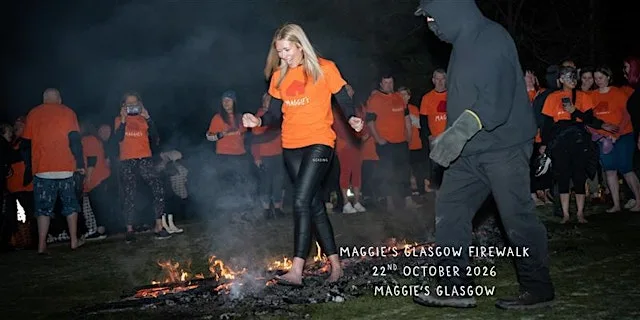 Maggie's Glasgow Firewalk 2026
