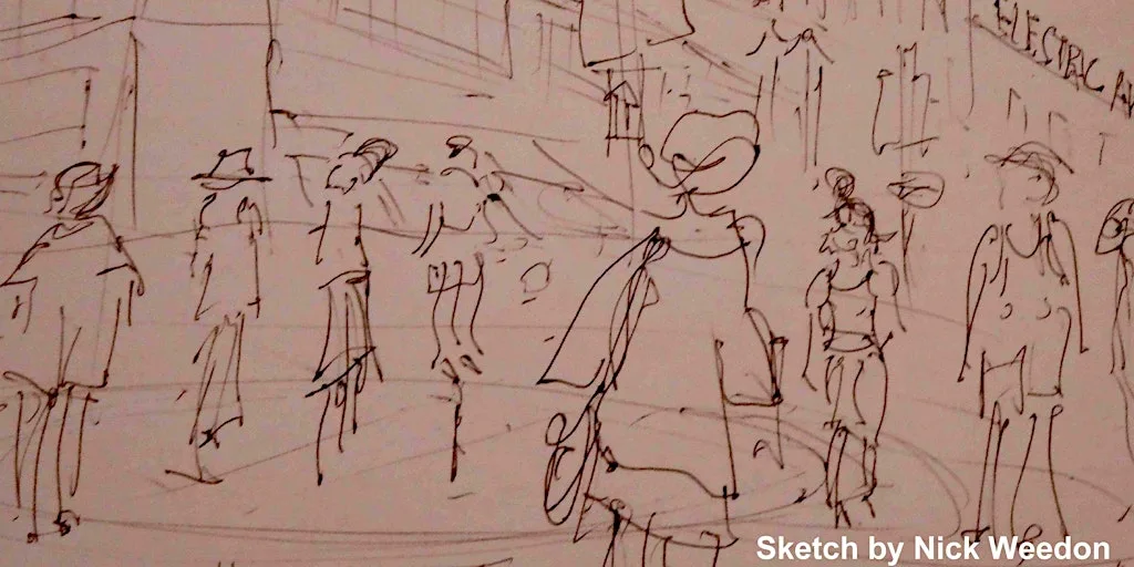 Urban Sketching with the Brixton Society
