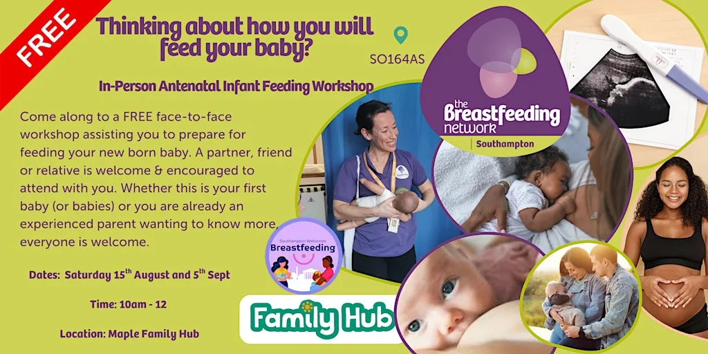 Maple Family Hub Antenatal Infant Feeding Workshop at Family Hub Maple