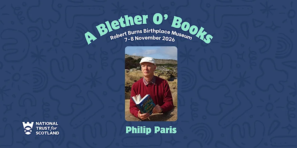A Blether o Books with Philip Paris at Robertson Room, Robert Burns Birthplace Museum