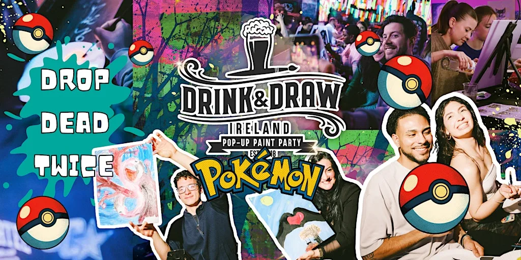 Drink & Draw: Paint your Pokémon