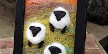 FREE GLASS OF FIZZ LANCASTER, Fizz n Felt Night Create a sheep Canvas