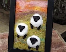 FREE GLASS OF FIZZ LANCASTER, Fizz n Felt Night Create a sheep Canvas at The Borough