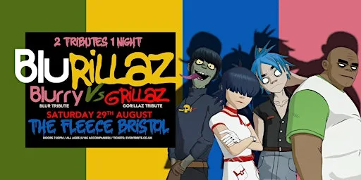 Blurillaz - Blur Tribute vs Gorillaz Tribute at The Fleece