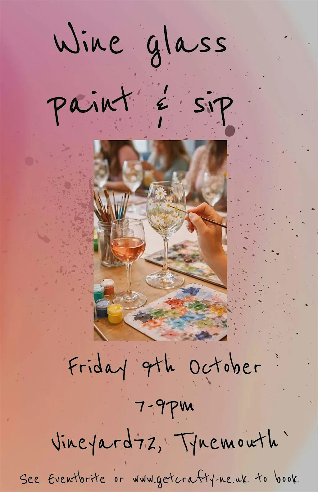 Wine Glass Paint & Sip at Vineyard 72