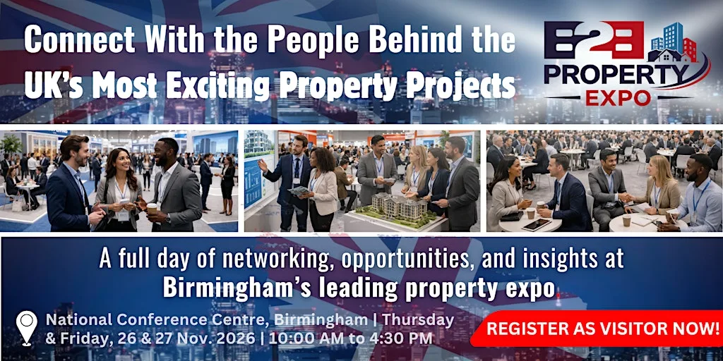 Property Expo 2026 | Book Your Visitor Ticket At B2B Show at The National Conference Centre