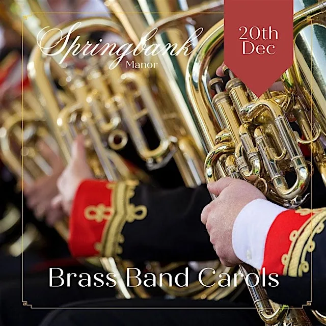 Brass Band Carols at Springbank Manor