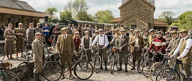 Vintage Cycling at The Festival of Transport at Bitton Station 26-27.9.26 at Avon Valley Railway (Bitton Station)