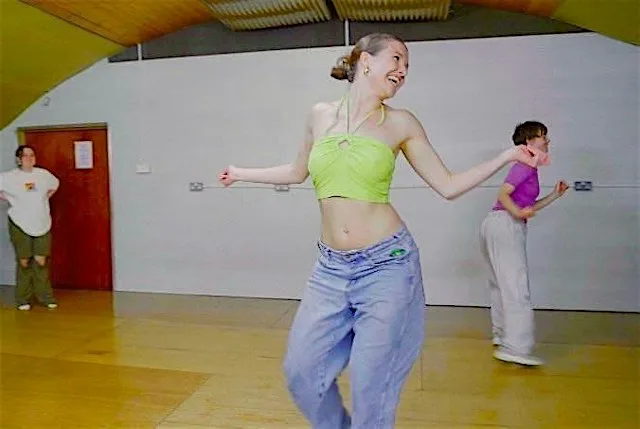 FeelFlow- Dance Class with Erin at Pole Aerial Dance GFFDamian Studio