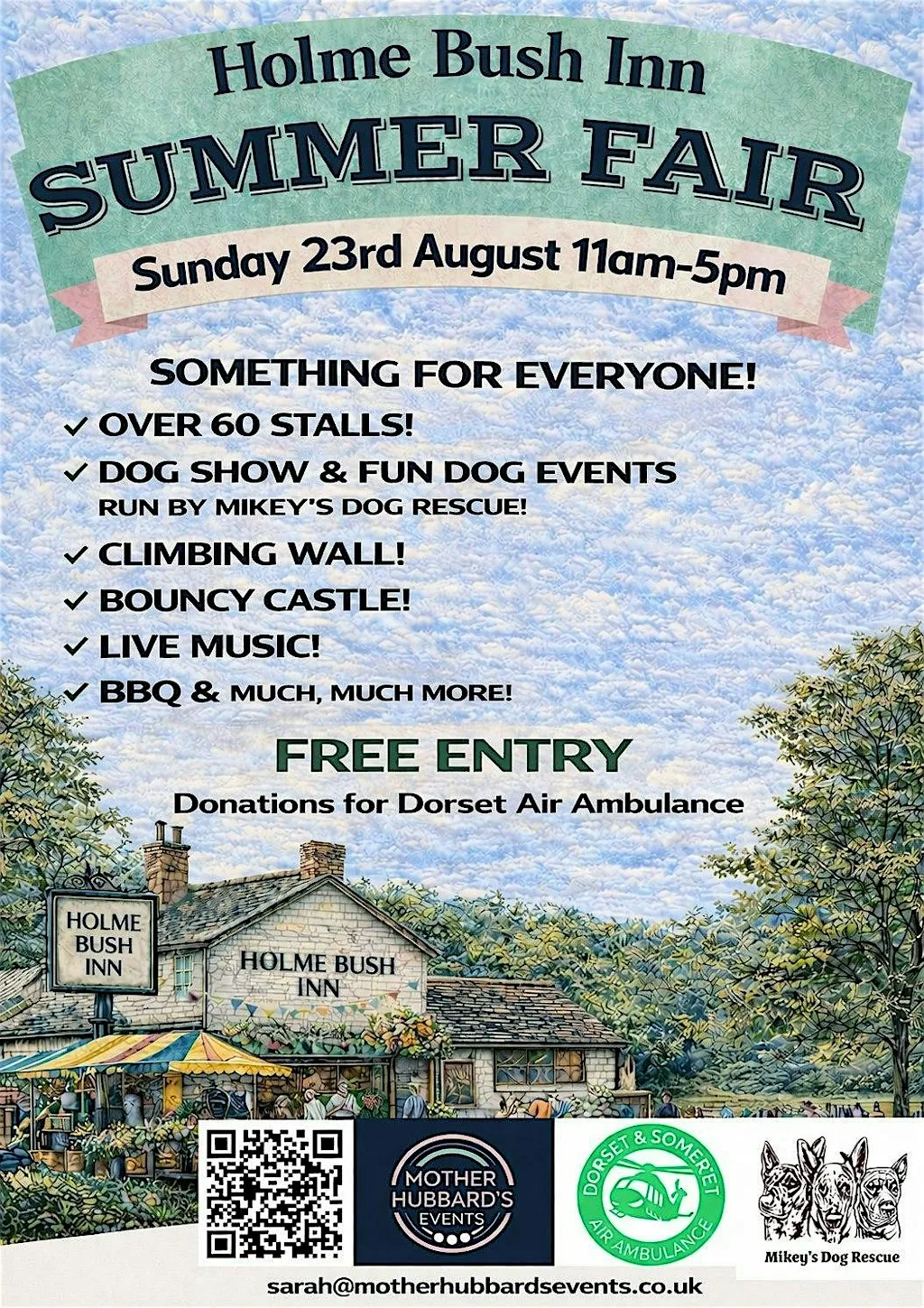 Holme Bush Inn Summer Fair at Holme Bush Inn
