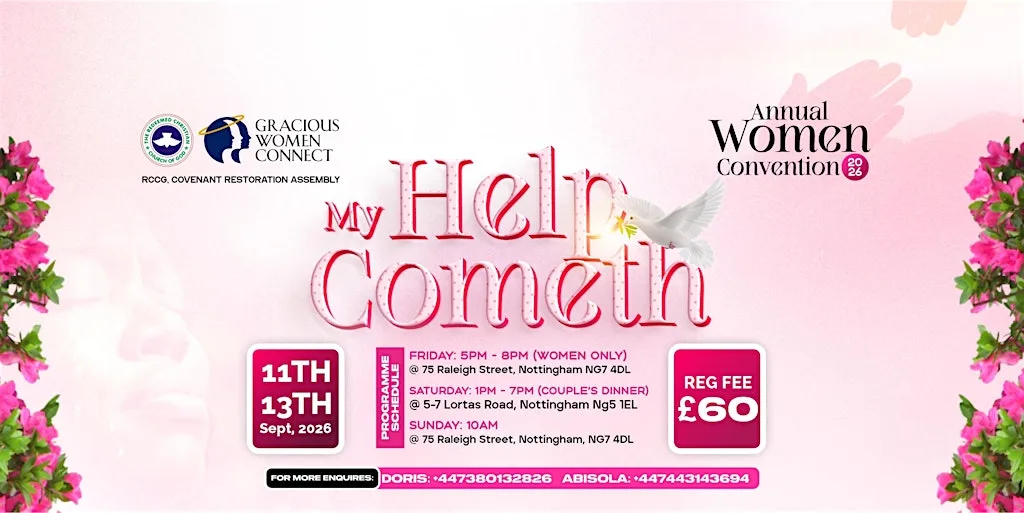 Gracious Women Convention 2026 | My Help Cometh at 75 Raleigh St