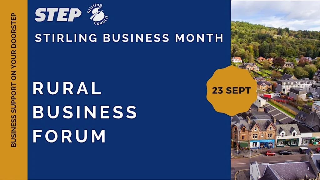 Rural Business Forum: The Tourism Levy – Investing in Rural Futures at Aberfoyle Memorial Hall