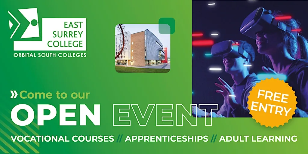 East Surrey College Open Event | Saturday 26 September