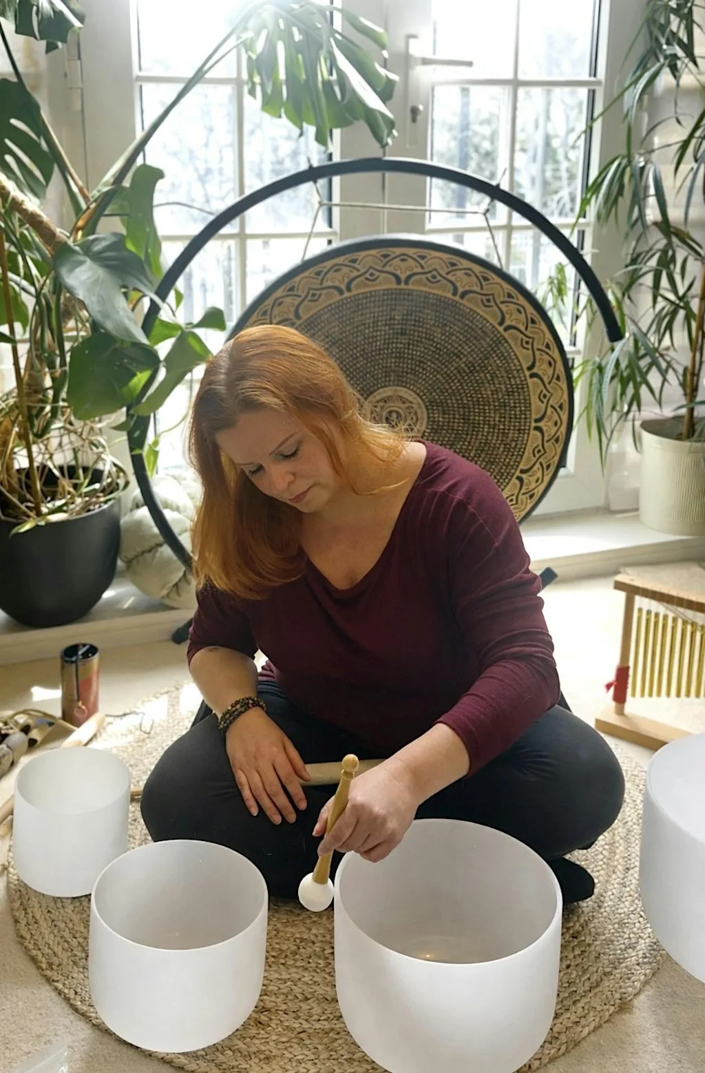 Sunday Sounds - relaxing sound bath at The Elmbridge Community Eco Hub CIC