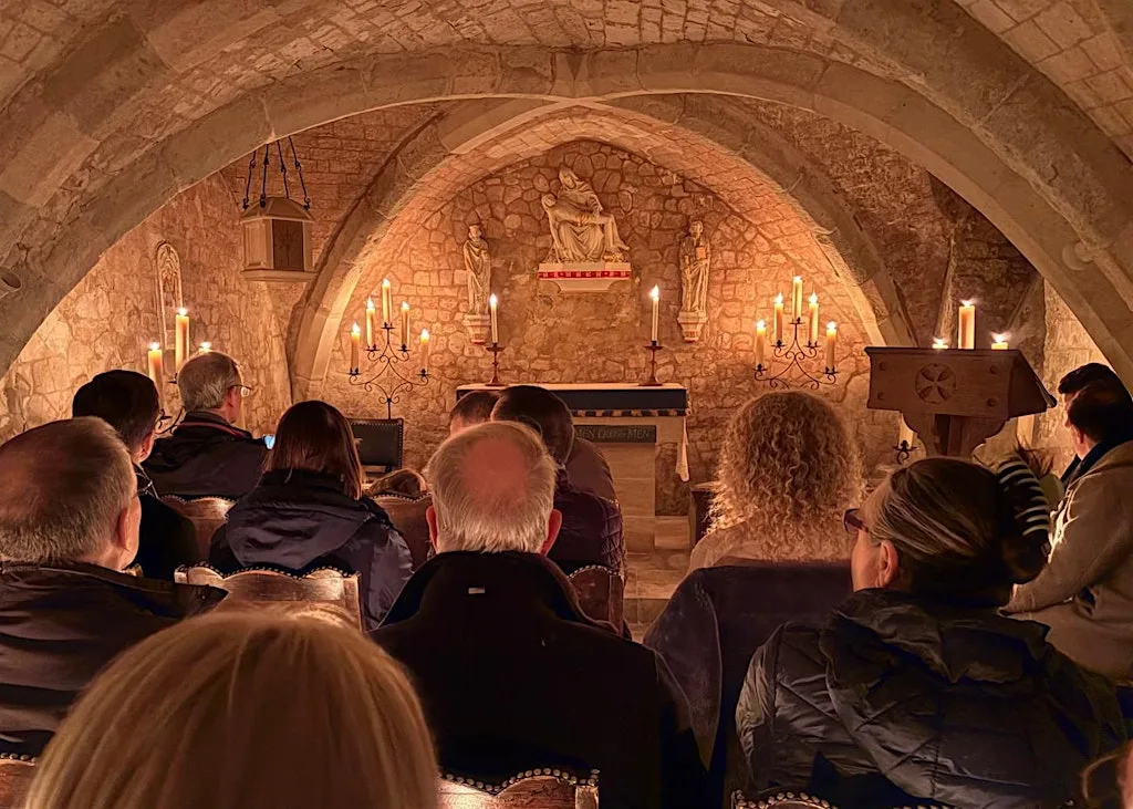 Holy Communion on the Eve of St Olaf Day at St Olave's Church, Hart Street